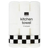 Chef's Essentials Kitchen Towel 12 Roll (Case of 3)  Adomoo
